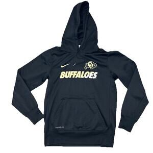 Nike Women Small CU Colorado Buffalo Buffs Therma-Fit Hoodie Pullover Sweatshirt